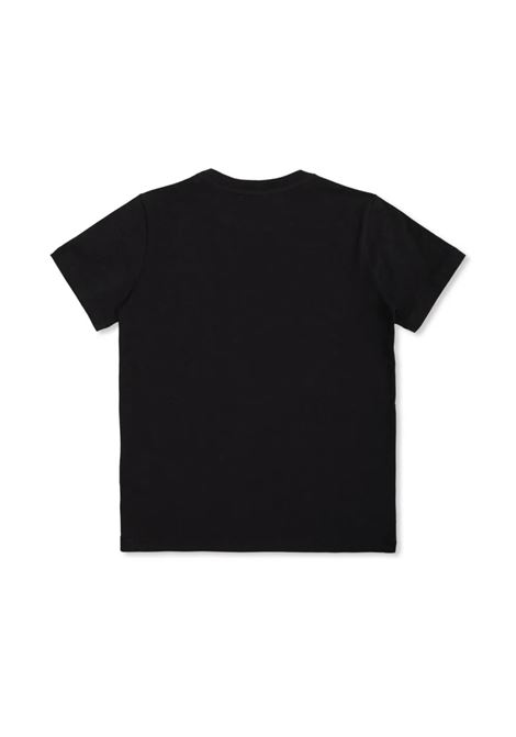 T-Shirt Blu Con Logo Stampato MONCLER ENFANT | 954-8C00015 89AFV778